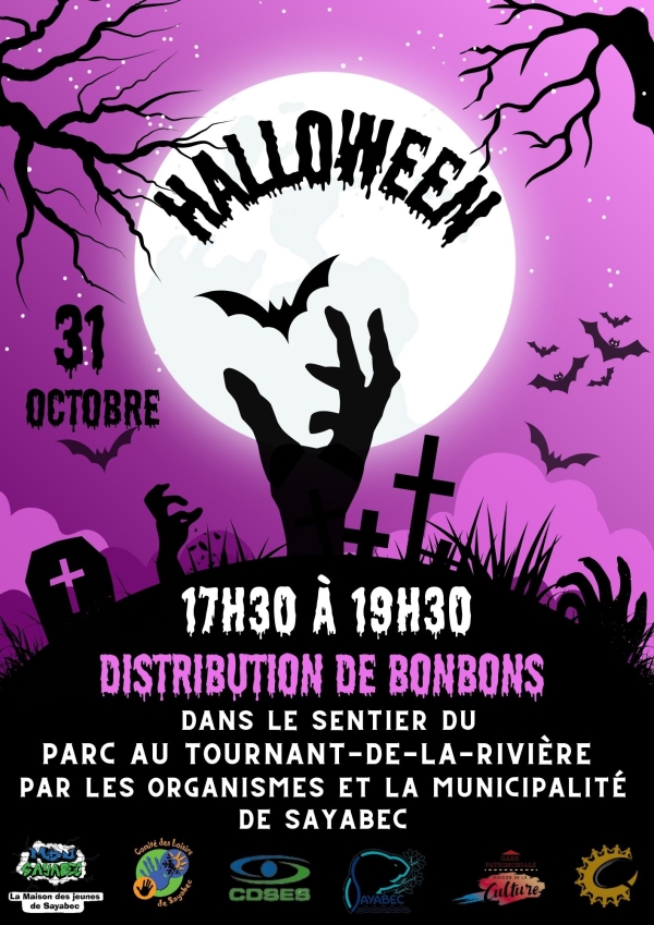 DISTRIBUTIONS DE BONBONS À SAYABEC