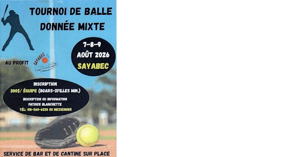 Tournoi de balle donnée mixte