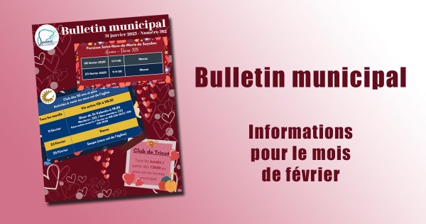 Bulletin municipal