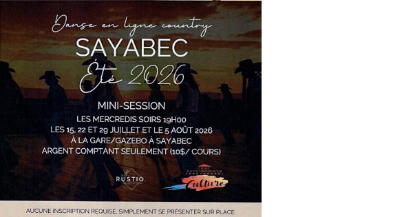 Danse en ligne Country