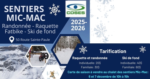Sentiers Mic-Mac
